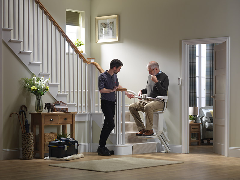 The Complete guide on how a stairlift works