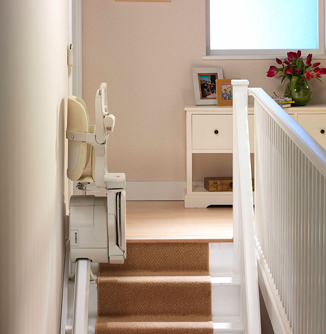stannah stairlift on stairs
